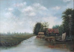 House on a Riverbank House on a Riverbank