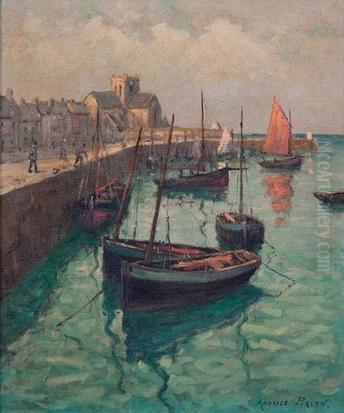 Le Port de Barfleur (Manche) - view 1