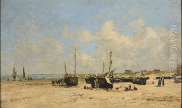 Plage de Berck a maree basse - view 1