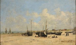 Plage de Berck a maree basse