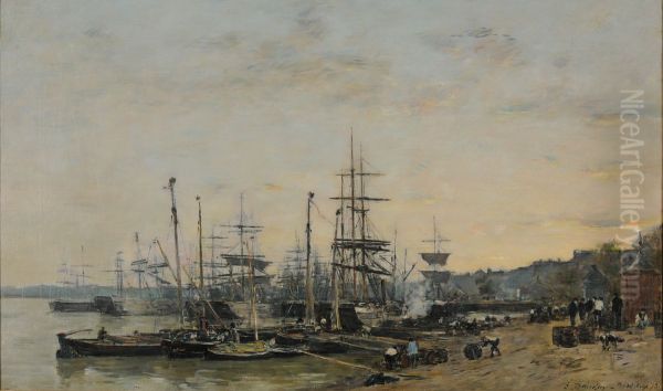 Le port de Bordeaux, vu du quai des Chartrons - view 1
