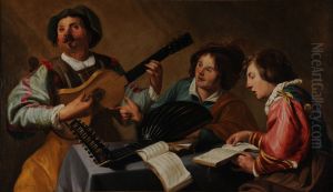 Un concert by Theodoor Rombouts