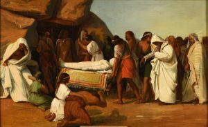 Scene de funerailles by Dominique Papety