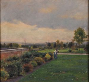Vue prise du Parc Pommery en 1894