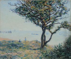 La Rade de Cardiff by Alfred Sisley