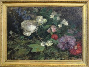 Nature morte aux pivoines et seringa Nature morte aux pivoines et seringa