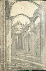 St Katarina church ruin, Visby, Gotland by Pehr Arvid Save