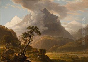 View in the Valley of Oberhasle, Switzerland by Asher Brown Durand