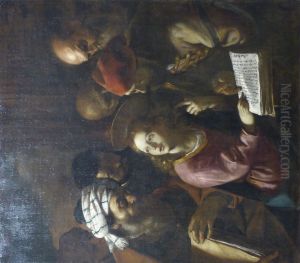 Jesus among the doctors of the Law by Mattia Preti
