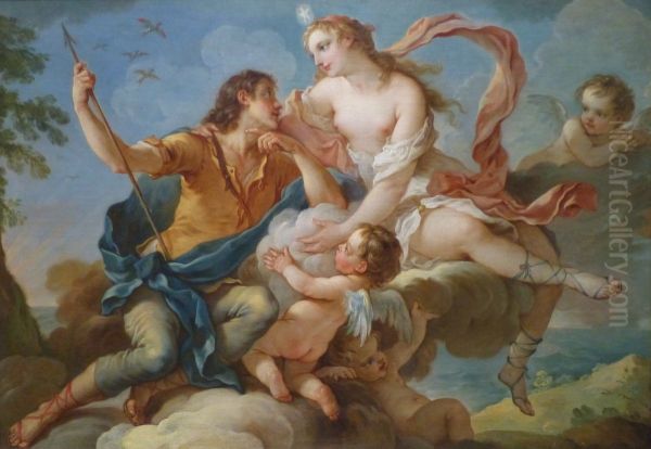 Venus & Adonis or Aurora & Cephalus - view 1