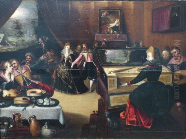 the prodigal son among courtesans - view 1