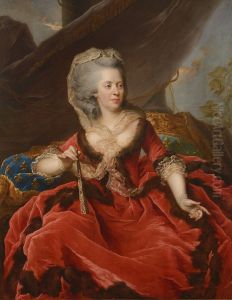 Marie-Adelaide de France, dite Madame Adelaide, Fille de Louis LXV (1732-1800) by Johann Julius Heinsius