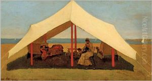 The Tent by Winslow Homer