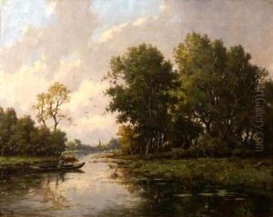 Un paysage a Barbizon Un paysage a Barbizon
