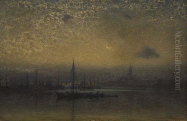 Venezia Notturno In Laguna - view 1