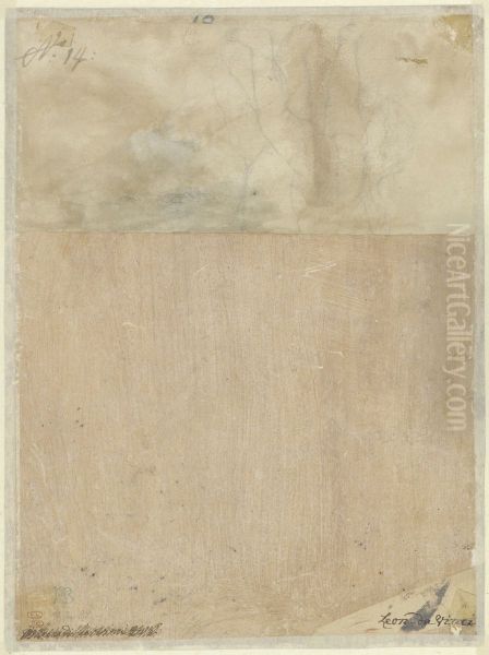 Fragmentary Sketch of Putti - view 1