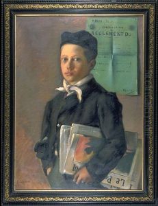 Portrait d'adolescent by Louis Gregoire