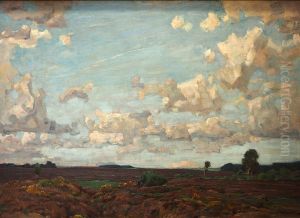 Abend auf der Heide Abend auf der Heide