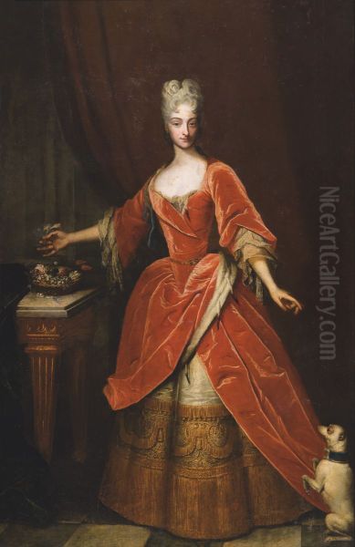 Portrait of Anna Maria of Liechtenstein (1699-1753) - view 1