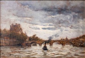 Le pont royal a Paris Le pont royal a Paris
