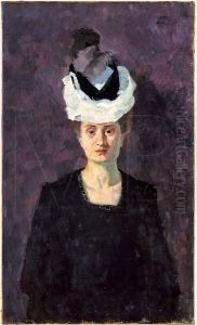 Portrat of Minna Beckmann-Tube by Max Beckmann