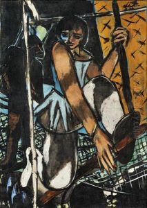 Artist by Max Beckmann