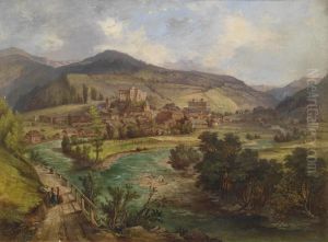 View Of Gmund In Carinthia