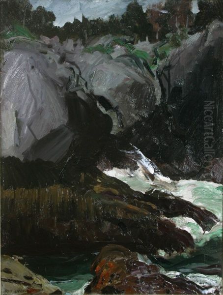 Gorge and Sea - view 1