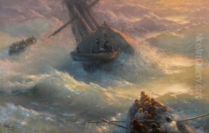 Abandoning Ship by Ivan Aivazovsky