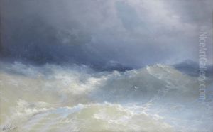 Among the Waves by Ivan Aivazovsky