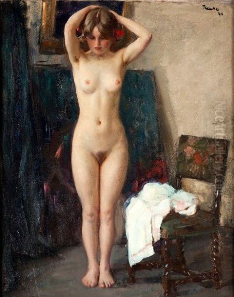 Nude model - view 1