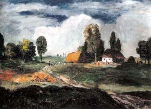 The End of the Village by Bela Ivanyi-Grunwald