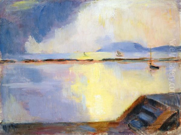Landscape at Lake Balaton - view 1