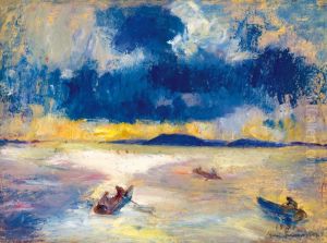 Balaton by Bela Ivanyi-Grunwald