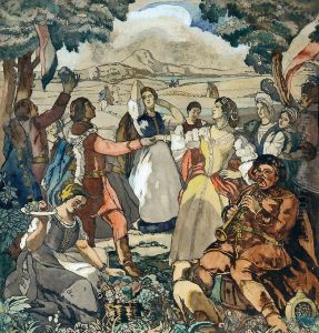 Party by Bela Ivanyi-Grunwald