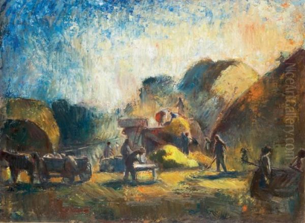 Threshing - view 1
