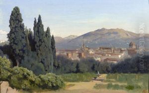 Florence, Vue prise des Jardins Boboli
