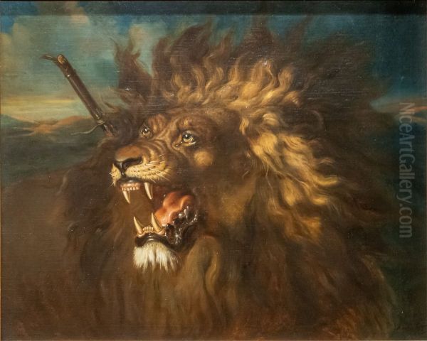 Wounded Lion - view 1