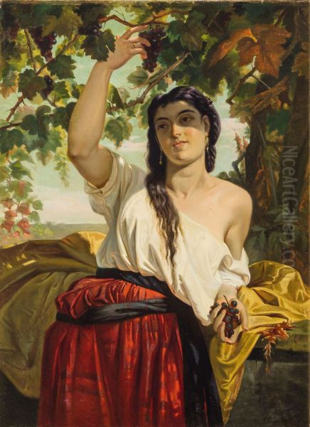 The grape harvest - view 1