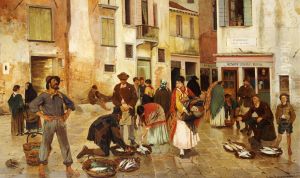 Campiello delle Mosche, Venice by Franz Leo Ruben