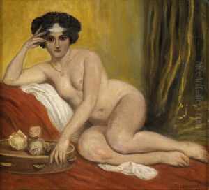 Odaliske. by Rudolf Rossler
