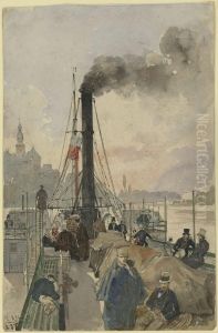 An Bord des Donaudampfers Maria Anna An Bord des Donaudampfers Maria Anna