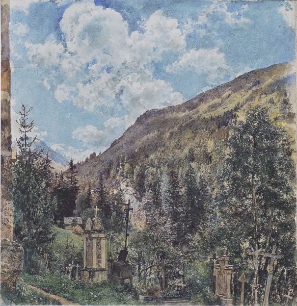 Der Friedhof in Gastein - view 1