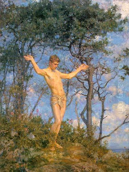The sun worshipper (In the morning sun) - view 1