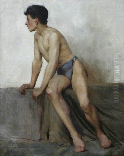 Seated Nude Study - view 1