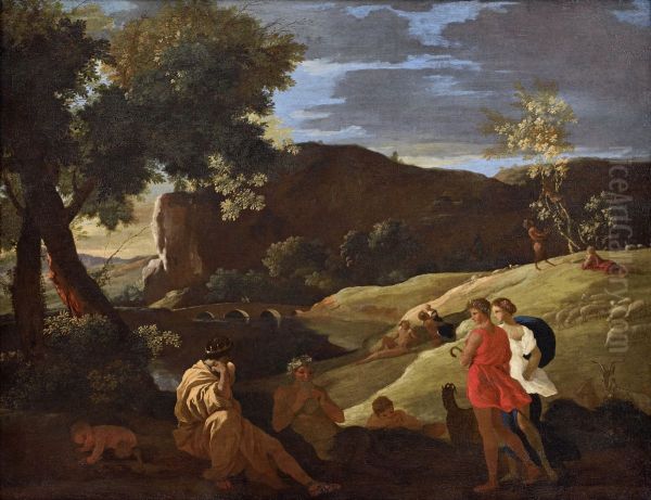Midas, Pan et bergers - view 1