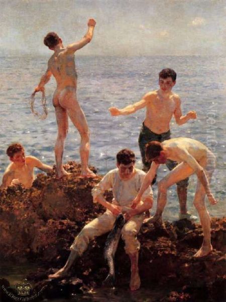 Midsummer Morning (Lovers of the sun) - view 1