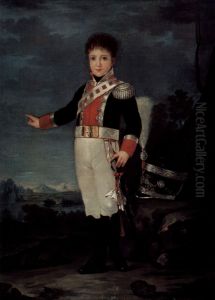 Portrat des Don Sebastian Gabriel de Borbon y Braganza by Francisco Goya Fuendetodos