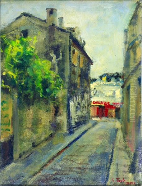 Rue saint Rustique, Paris - view 1