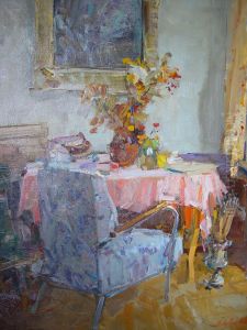 In der Werkstatt des Meisters by Fyodor Zakharov
